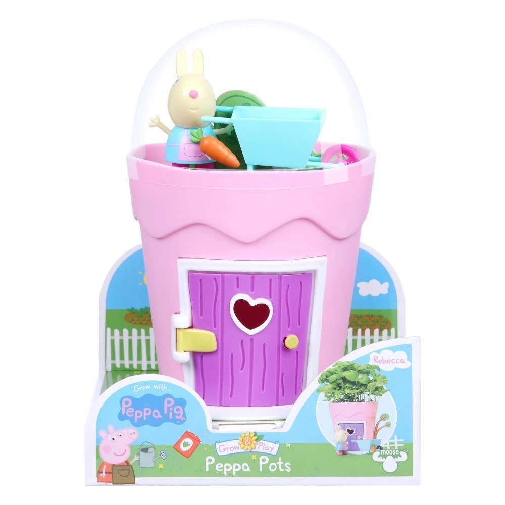 Peppa Pig Grow & Play Rebecca Pots Basil Seeds 1 Peppa Pig Grow & Play Rebecca Pots Basil Seeds