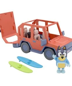 Bluey Campervan & 4WD Family Vehicle Playset Combo -Discoveroo Sales Store MO CAMPERPACK 4