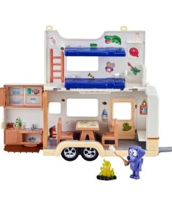 Bluey Campervan & 4WD Family Vehicle Playset Combo -Discoveroo Sales Store MO CAMPERPACK 5