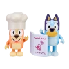 Fancy Restaurant: Bluey & Bingo Season 4 Mini Figurines 2 Pack
