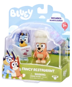 Fancy Restaurant: Bluey & Bingo Season 4 Mini Figurines 2 Pack 10 Fancy Restaurant: Bluey & Bingo Season 4 Mini Figurines 2 Pack -Discoveroo Sales Store MO000120FANCYREST 3
