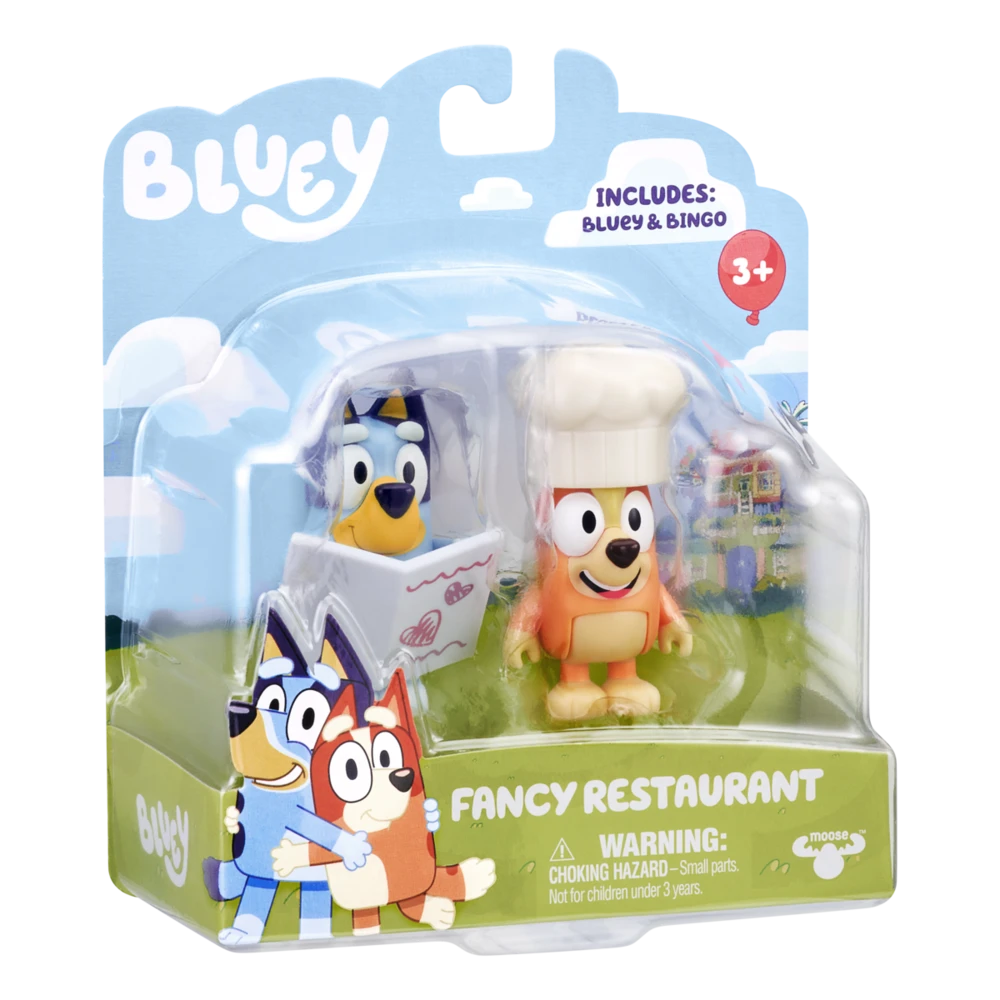 Fancy Restaurant: Bluey & Bingo Season 4 Mini Figurines 2 Pack 7 Fancy Restaurant: Bluey & Bingo Season 4 Mini Figurines 2 Pack - Image 7