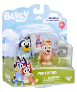 Photographer: Bluey & Bingo Season 4 Mini Figurines 2 Pack -Discoveroo Sales Store MO000120PHOTOFUN 4