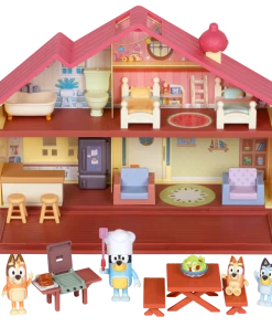 Bluey Mega Bundle Home, BBQ Playset, And 4 Figures