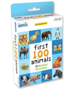 Briarpatch First 100 Matching Card Game – Animals
