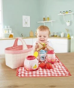 Hape Toddler Picnic Basket -Discoveroo Sales Store UG HE3179 3